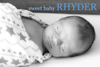 Rhyder newborn portraits